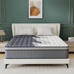 12″ Dual Firm Soft Hybrid Mattress Memory Foam Spring Full Queen King in a Box