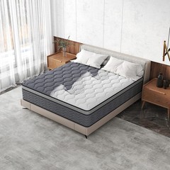 12″ Full Queen King Hybrid Mattress Medium Firm Soft Memory Foam Spring in a Box