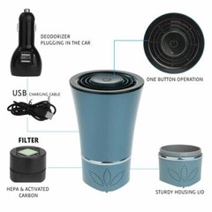 10Ft² Small Room Air Purifiers for Allergies Pets Hair Odor, H13 True HEPA
