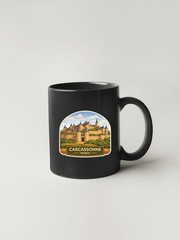 Carcassonne Fortified City France Sticker Decal Vinyl Die-Cut World Heritage