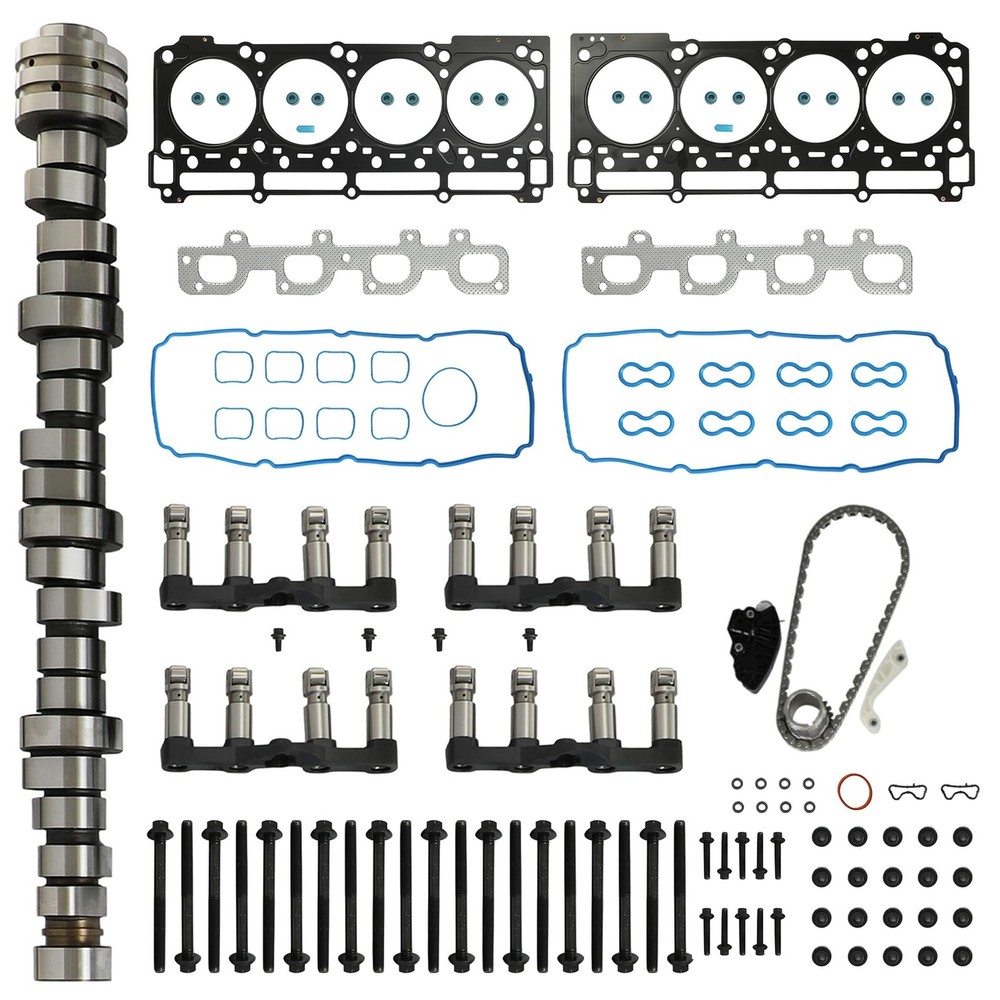 6.4 Hemi NON MDS Camshaft Lifters Kit with Head Gasket Set & 9-0750S Timing C…