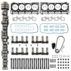 6.4 Hemi NON MDS Camshaft Lifters Kit with Head Gasket Set & 9-0750S Timing C…