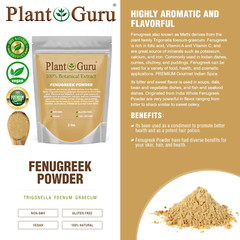 Fenugreek Seed Powder 2 lbs. Non-GMO Ground Methi Trigonella Foenum Graecum