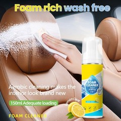 1-5x 4-in-1 Multi-Enzyme Foam Cleaner, All-Purpose Spray 5oz with Sponge & Towel