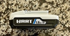 HART BPH011 20V MAX 1.5Ah 28Wh Lithium-Ion Battery Li-Ion 130514050 — Open Box