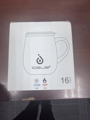 16 oz (470 ml) Insulated Coffee Mug with Handle and Lid, Coffee Cup Thermal Cup