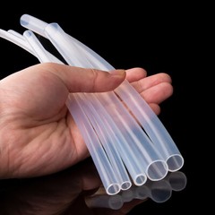 PTFE Tube Tubing Pipe 1mm-32mm ID 2mm-36mm OD High Temp Resistance Clear Tube