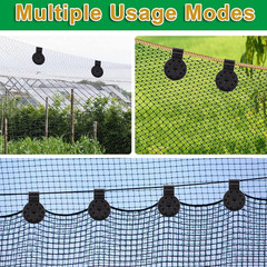 100 Pack Shade Cloth Clips, Sun Shade Net Clip, Fabric Clips, round Plastic Heav