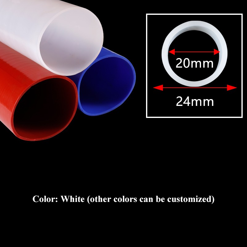 Silicone Hose Tubing Large Calibre Flexible Tube ID 20mm-1000mm High Temp 300℃
