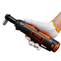 VEVOR Cordless Electric Ratchet Wrench Cordless Ratchet 3/8″ 12V 2 Batteries