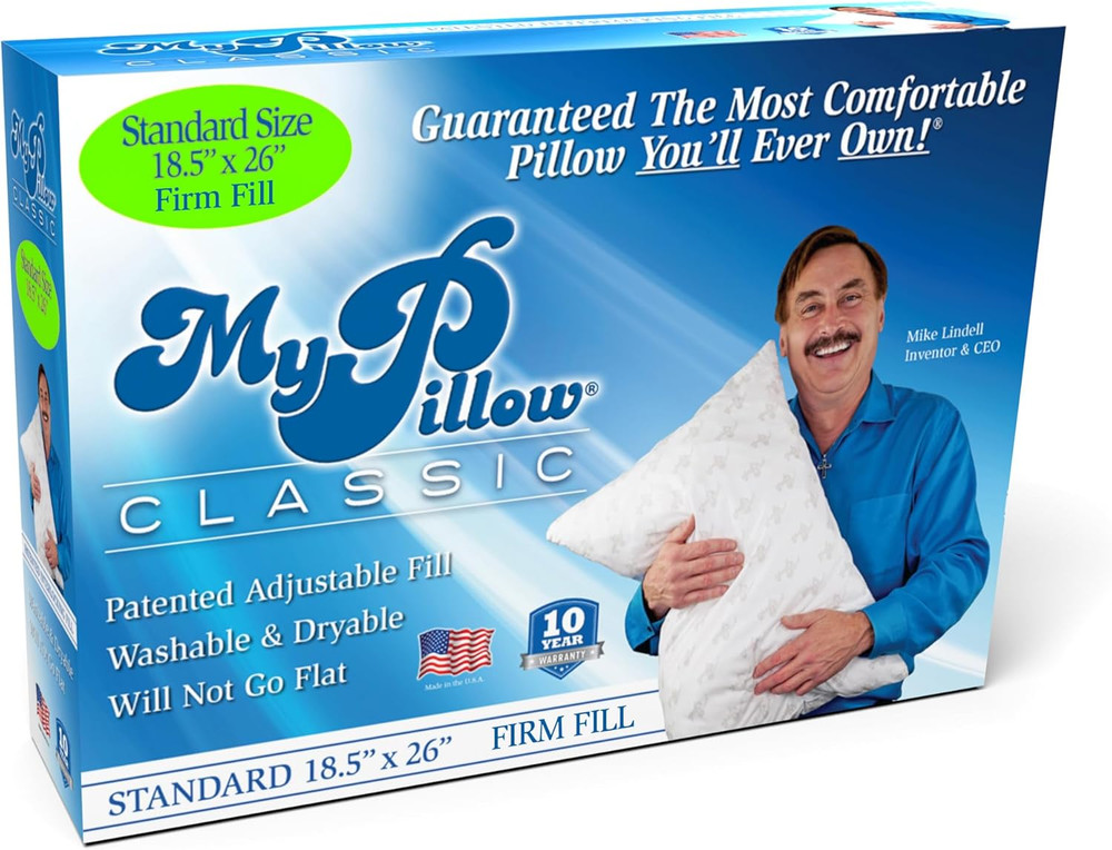 Queen Bedding Pillows Firm My Pillow Classic MyPillow Sleeping, or King Standard