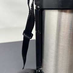 NISSAN Stainless Steel 1 Liter Vacuum Beverage Container NCB-10 W/ Nylon Strap