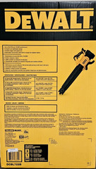 DeWalt DCBL722B 20V 125MPH 450CFM Cordless Battery Powered Handheld Leaf Blower