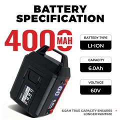 60V 6ah 4ah For Toro Flex Force Max Lithium-ion Battery L108 L135 L216 L324 L405