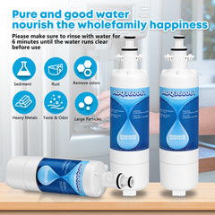 ADQ36006101-2andLT120F-3 Replacement for LG LT700P Refrigerator Water Filter