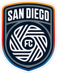 San Diego FC Soccer Vinyl Decal Sticker Car Truck Bumper Laptop Mug Tumbler