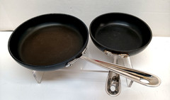 All-Clad MetalCrafters Anodized Non-Stick 10″ & 8″ Skillet Fry Sauté Frying Pan