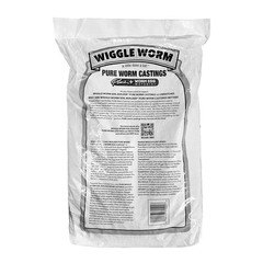 WIGGLE WORM Plus Worm Egg Material Soil Fertilizer For Gardening/Planting, 40 lb