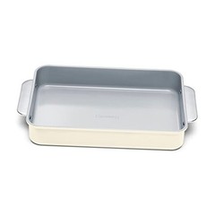 Caraway Non-Stick Ceramic 9”x13” – Naturally Slick Ceramic Rectangle Pan Cream