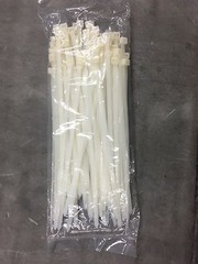 12″ (100 pcs) White Heavy Duty Cable Tie