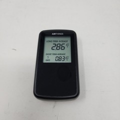 Used Airthings 2350 Battery Operated Digital Radon Detector LED Display Portable