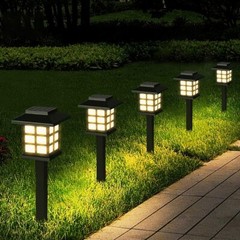 12Pack Solar Pathway Lights Outdoor Landscape Solar Waterproof Garden LED Lights