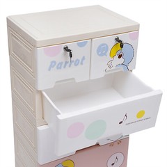 Dresser Chest 6 Drawer Cabinet Bedroom Storage Organizer Plastic Stand Furniture