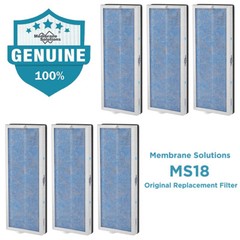 1-6 Pack 4 Stage H13 HEPA Washable Filter Replacement For MS18 MS19 Air Purifier
