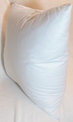 Pillowflex Poly Cotton Pillow Form Inserts Square and Rectangle Machine Washable