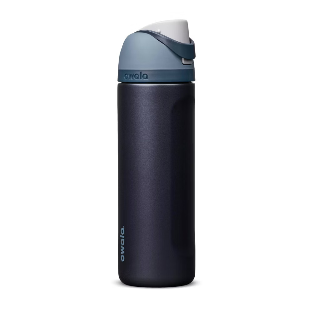 Owala 24fl oz Stainless Steel FreeSip Water Bottle – Blue Steel