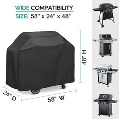 FIT WEBER 7139 Premium Grill Cover Compatible with Spirit & Spirit II 3 Burner