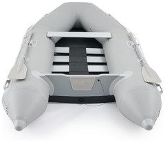 Inflatable Dinghy Boat for 4 Adults, 990lb Capacity Heavy-Duty PVC Raft with …