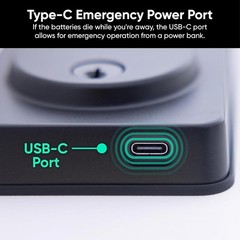 Smart Lock V2 with AI Scanner: Fingerprint Access, Remote Control & 8-Mo Battery