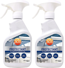 2 PACK 303 Aerospace Protectant 10 OZ Spray VINYL RUBBER PLASTIC LEATHER BOAT