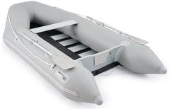 Inflatable Dinghy Boat for 4 Adults, 990lb Capacity Heavy-Duty PVC Raft with …