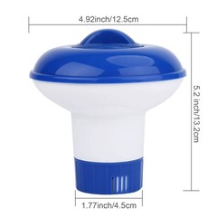 Heavy Duty 7″ Pool Floating Chemical Dispenser Floater for 3″ Chlorine Tablets