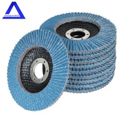 4-1/2″ Flap Sanding Disc 40 60 80 120 Grit 4.5 Grinding Wheels for Angle Grinder