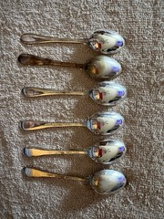Wm A Rogers 72pc Nickel Silver Japan Flatware Wheat/Feather pattern Nakazato