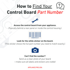LG Refrigerator Control Board – Part Number EBR73093622