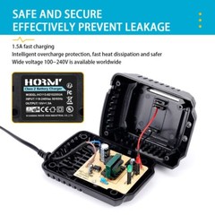 For Makita Lithium-Ion Battery Charger 18V 21V for BL1415 BL1815 BL1830 BL1850