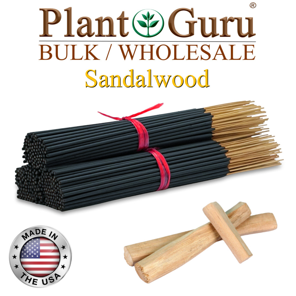 SANDALWOOD Incense Sticks 11″ Bulk Pack Wholesale Hand Dipped Lot