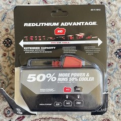Milwaukee 48-11-1812 M18 RedLithium High Output HD 12.0 Battery Pack New Genuine