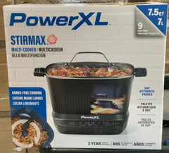 STIRMAX Deluxe 7.5Qt Digital Multi-Cooker w/ Auto Stir Paddle, 9-in-1