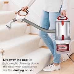 Shark Rotator Professional Lift-Away NV501 Bagless Upright Vacuum Cleaner – Red