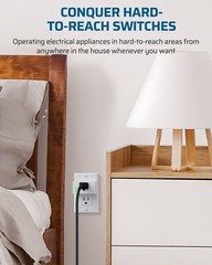 DEWENWILS Remote Control Outlet, Indoor Wireless Remote Outlet Switch 5 Outlets