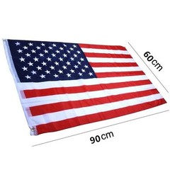 2×3 FT United States USA Flag Outdoor Polyester US American Flag Heavy Duty Oz