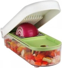 Vidalia Chop Wizard Fasted/Safest/Easiest Way to Chop or Dice Fruit, Vegetables