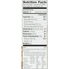 Nature Valley Sandwich Biscuit with Almond Butter (30 count), 1.35 oz/pouch