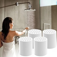 4 Pack 20 Stage Shower Filter Replacement Cartridge Shower Filter for Hard Water