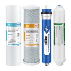 4 Stage 36/50/75/100/150 GPD Under Sink Reverse Osmosis RO Systems Water Filter